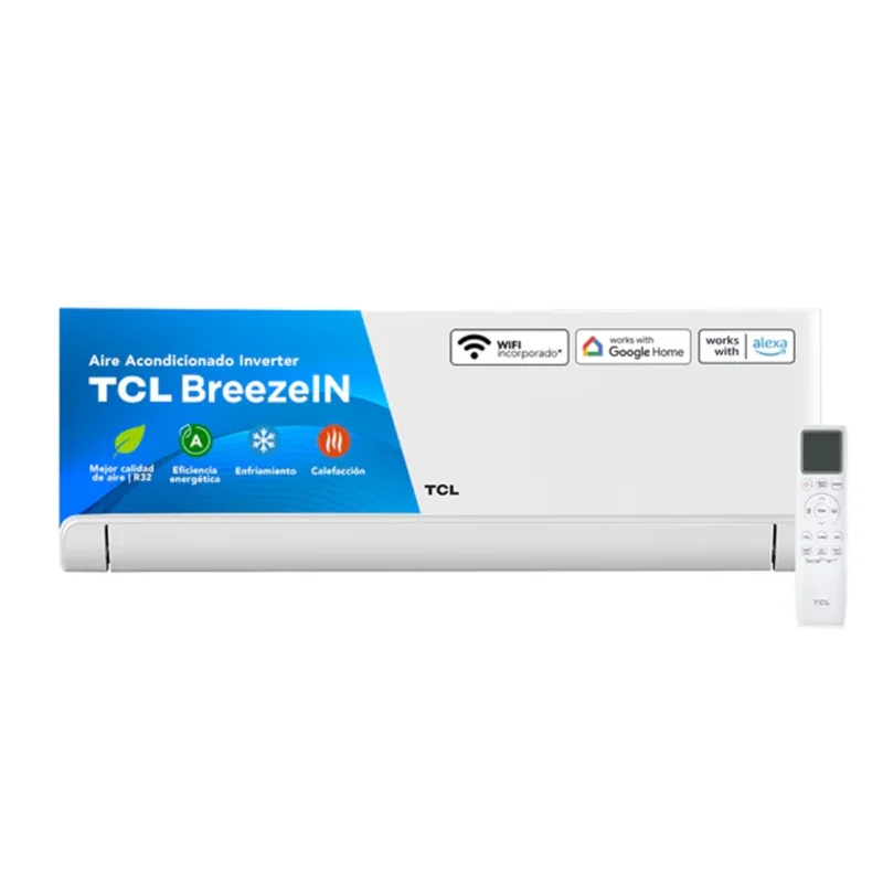Aire Acondicionado split Inverter TCL BreezeIN 9000 Incluye Instalación básica